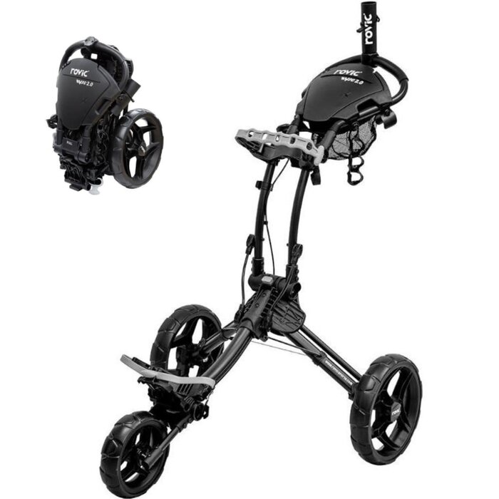 Rovic Rovic RV-1C 2.0 Golf Trolley - Charcoal Black