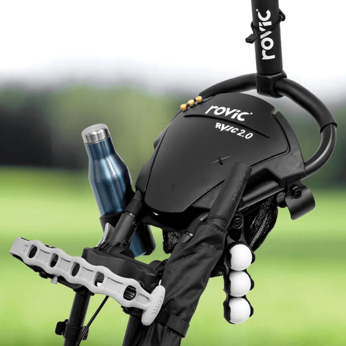 Rovic Rovic RV-1C 2.0 Golftrolley - Silber Schwarz