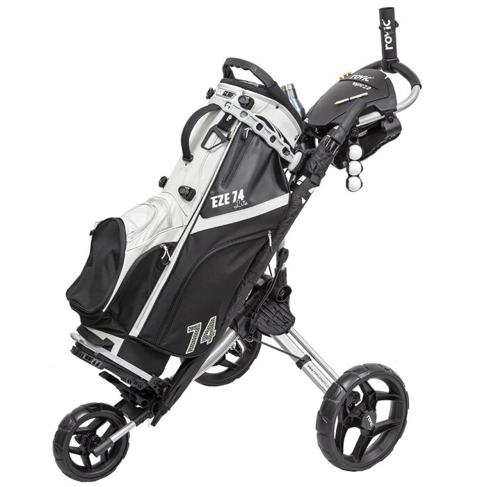 Rovic Rovic RV-1C 2.0 Golftrolley - Zilver Zwart