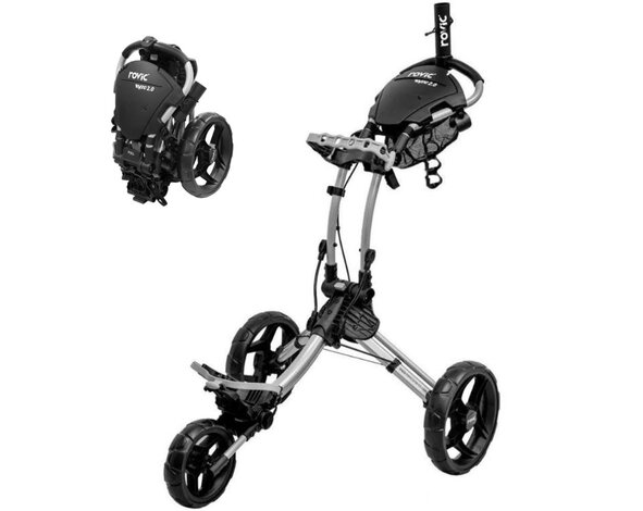 Rovic Rovic RV-1C 2.0 Golf Trolley - Silver Black