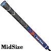 GolfPride MultiCompound Plus 4 Team MIDSIZE Grip - Charcoal Navy Orange