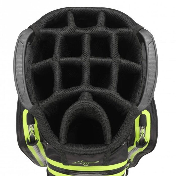 Mizuno Mizuno BR-DRI Waterproof Cart Bag - Black Green