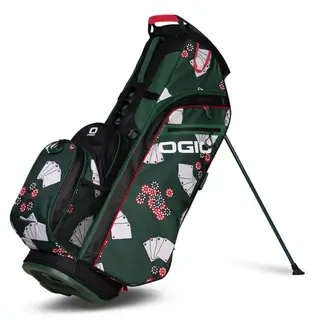 Ogio OGIO All Elements Hybrid Waterproof Standbag 2026 - Groen Rood Wit