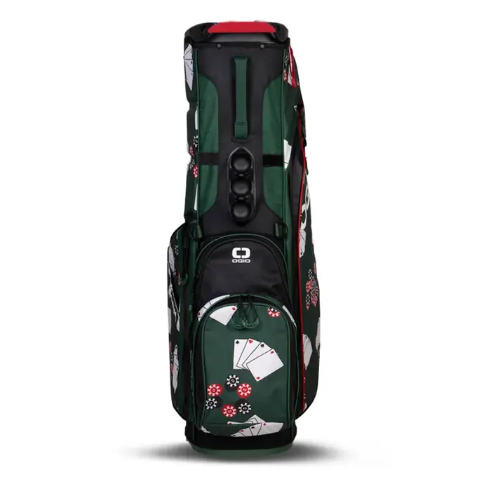 Ogio OGIO All Elements Hybrid Waterproof Standbag 2026 - Groen Rood Wit