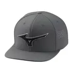 Mizuno Tour Flat Snapback Golf Cap - Dark Charcoal