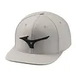 Mizuno Mizuno Tour Flat Snapback Golf Cap - Grey