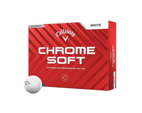 Callaway Callaway Chrome Soft Golfbälle 2024 - Weiß - 12 Stück