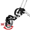 FastFold FastFold Flex 360 Golftrolley - Weiß Blau