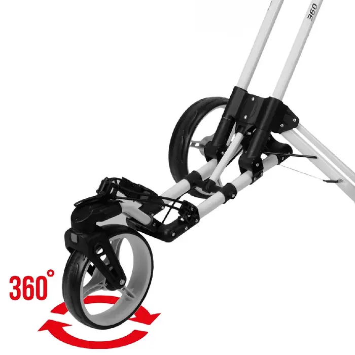 FastFold FastFold Flex 360 Golftrolley - Weiß Blau