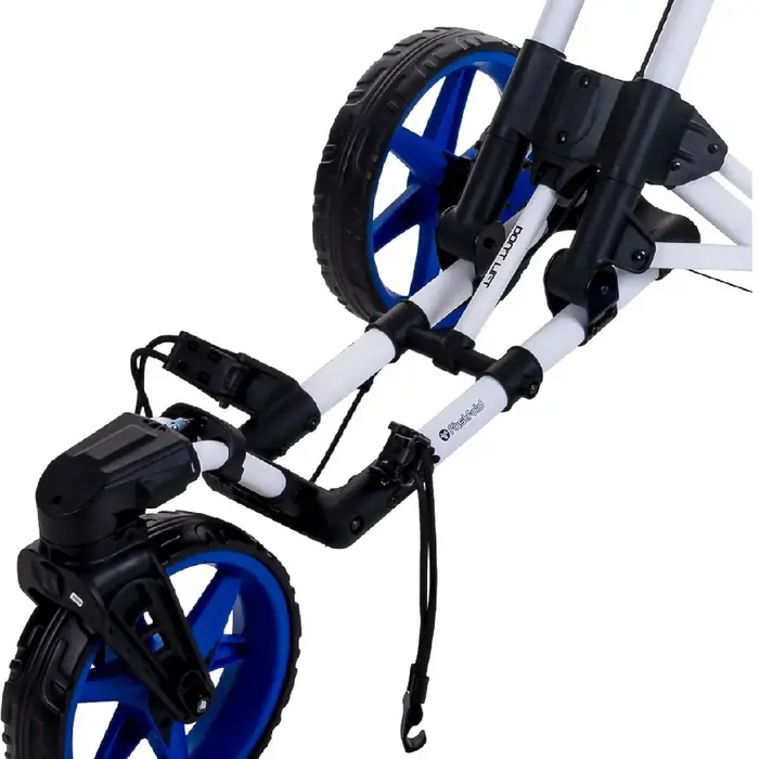 FastFold FastFold Flex 360 Golftrolley - Weiß Blau