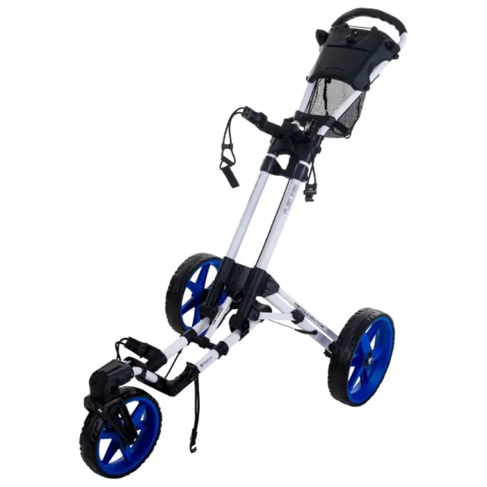 FastFold FastFold Flex 360 Golftrolley - Weiß Blau