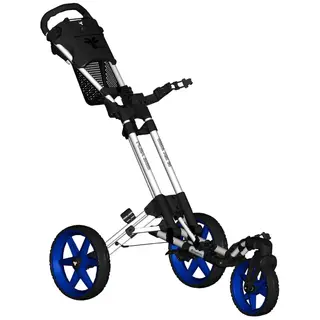 FastFold FastFold Flex 360 Golftrolley - Weiß Blau