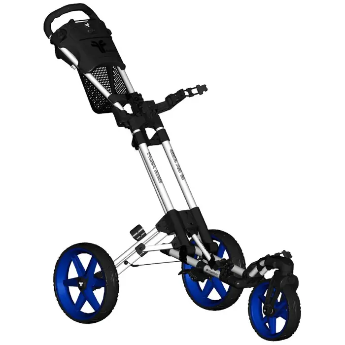 FastFold FastFold Flex 360 Golftrolley - Weiß Blau