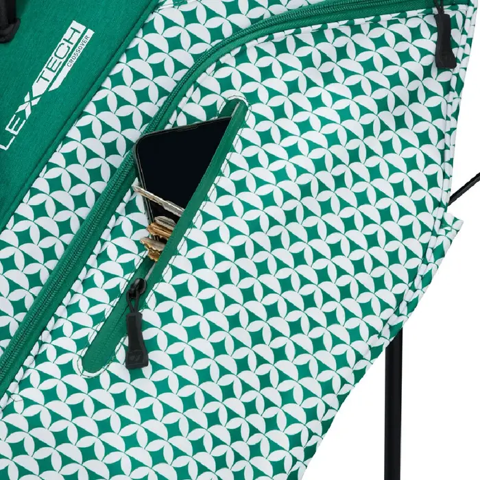 TaylorMade TaylorMade Flextech Crossover Bolsa de golf trípode 2026 - Heritage Icon Verde