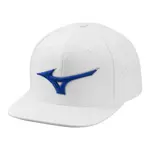 Mizuno Tour Flat Snapback Golfcap - Wit