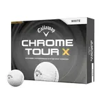Callaway Chrome Tour X Golfbälle 2026 - Weiß - 12 Stück