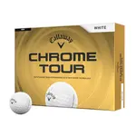 Callaway Chrome Tour Golf Balls 2026 - White - 12-Pack