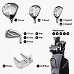 Callaway Callaway Reva Black 16-Piece Ladies Golf Set | Cart Bag (graphite shaft)