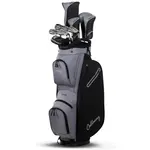 Callaway Reva Black Set de golf para mujer de 16 piezas +1 Pulgada 2026 | Bolsa de golf carro (grafito)