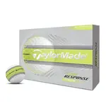 TaylorMade Tour Response Stripe Golfballen 2026 - Geel - 12 Stuks