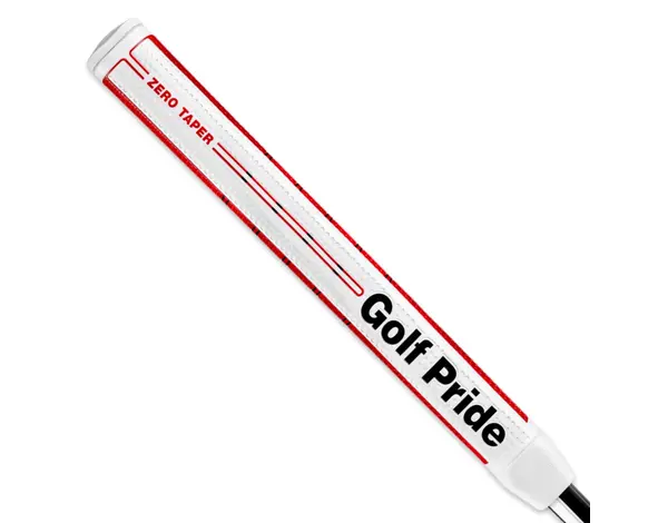 GolfPride GolfPride Zero Taper Medium Putter Grip 58R - Rot Weiß