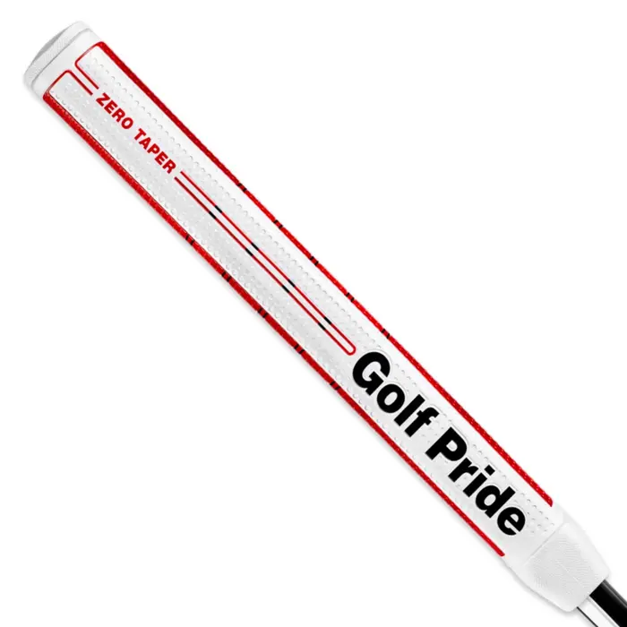 GolfPride GolfPride Zero Taper Medium Putter Grip 58R - Rot Weiß