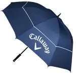 Callaway Shield 64 inch Double Canopy Golfregenschirm - Blau Weiß