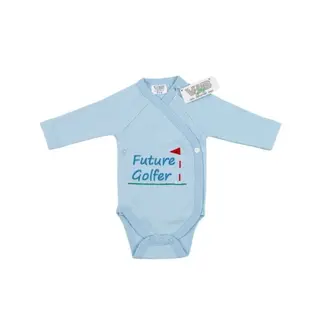 VIB VIB Nova Golf 'Future Golfer' Romper - Blue