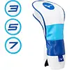 Mizuno Mizuno Tour Universele Fairway Wood Headcover - Wit Blauw