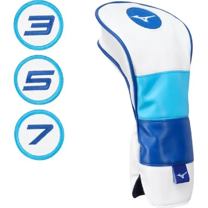 Mizuno Mizuno Tour Universele Fairway Wood Headcover - Wit Blauw