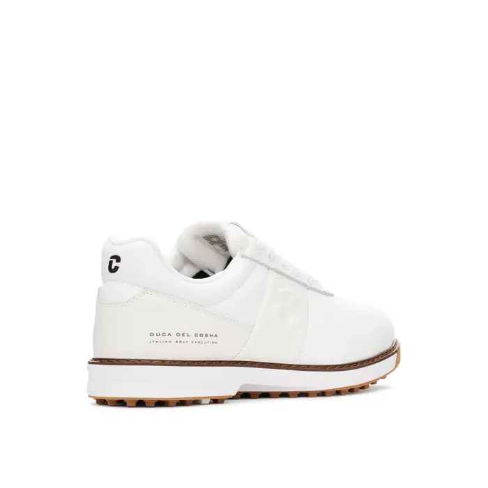 Duca del Cosma Duca del Cosma Bosco Men's Golf Shoes - White