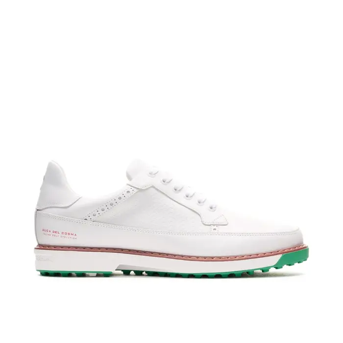 Duca del Cosma Duca del Cosma Davinci Leggero Men's Golf Shoes - White