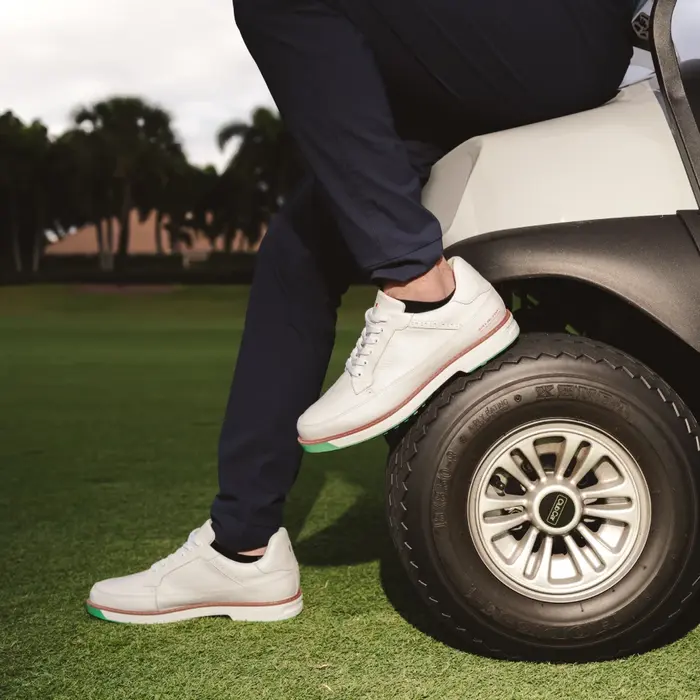 Duca del Cosma Duca del Cosma Davinci Leggero Chaussures de golf pour Hommes - Blanc