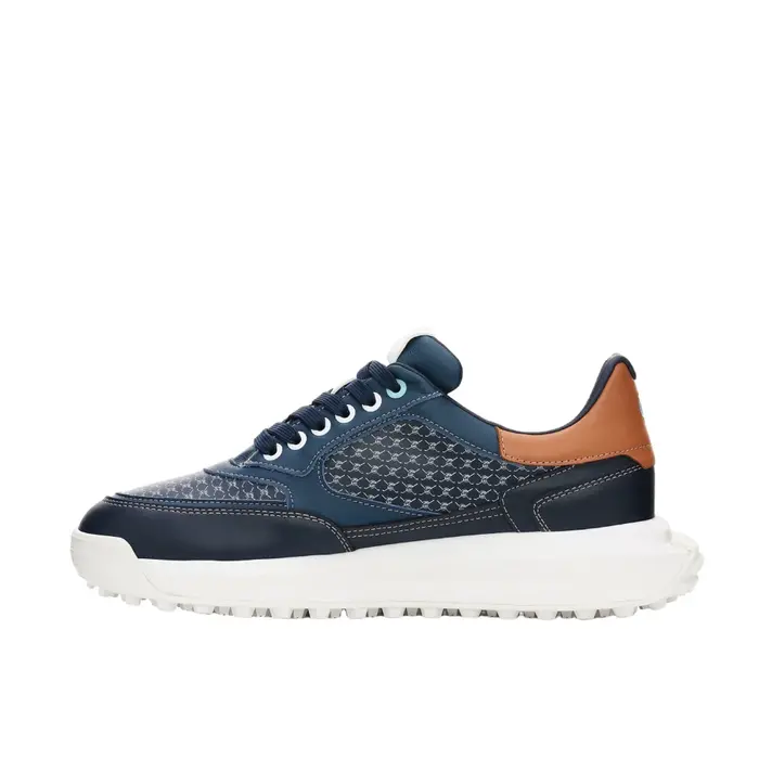 Duca del Cosma Duca del Cosma Davanti 2 Chaussures de Golf pour Hommes - Bleu Blanc