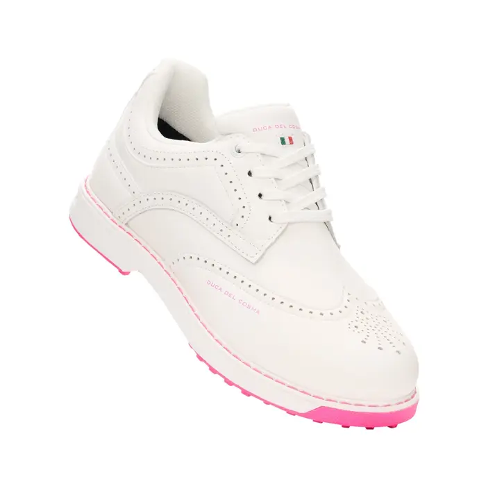 Duca del Cosma Duca del Cosma Tuscania Damen Golfschuhe - Weiß Rosa