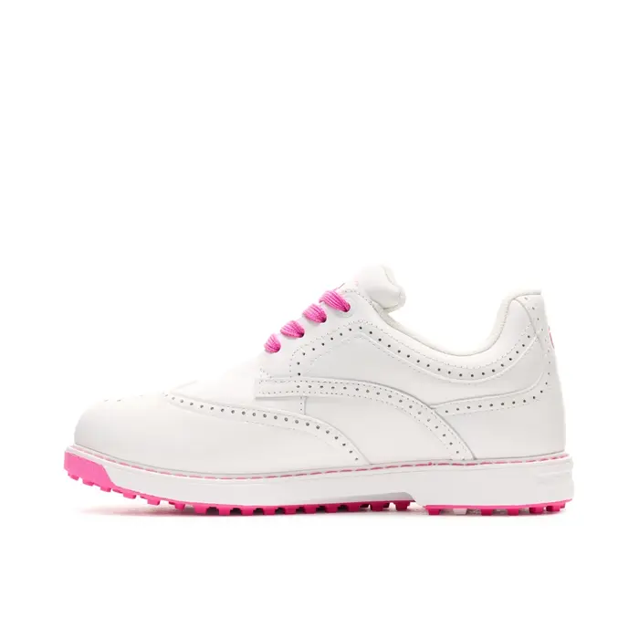 Duca del Cosma Duca del Cosma Tuscania Dames Golfschoenen - Wit Roze