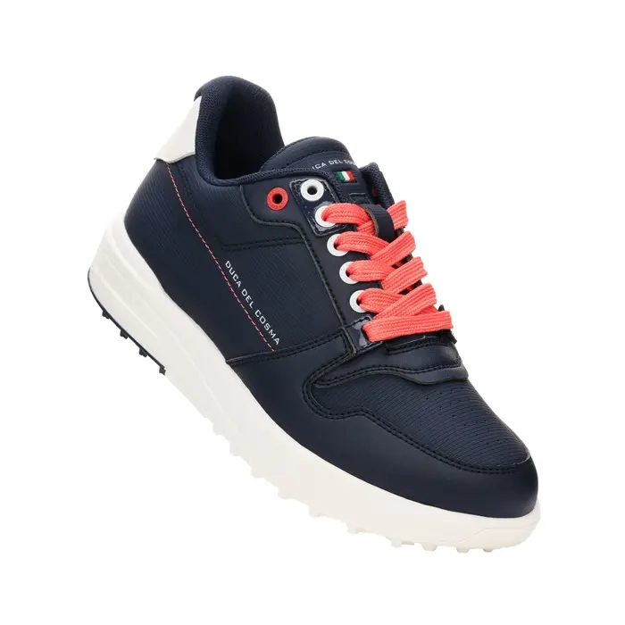 Duca del Cosma Duca del Cosma Amantea Chaussures de Golf pour Femmes - Bleu Blanc
