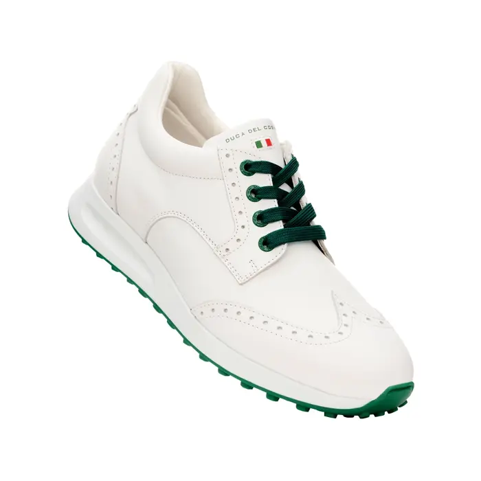 Duca del Cosma Duca del Cosma Belezza 2 Ladies Golf Shoes - White Green