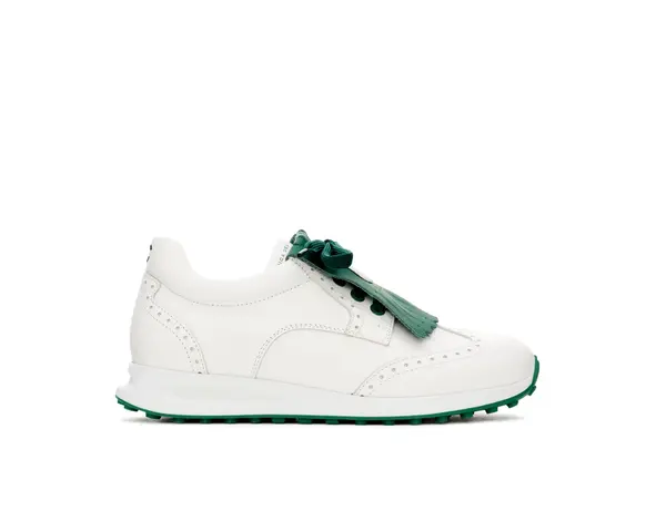 Duca del Cosma Duca del Cosma Belezza 2 Ladies Golf Shoes - White Green