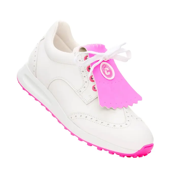 Duca del Cosma Duca del Cosma Belezza 2 Dames Golfschoenen - Wit Roze