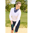 Pure Golf Pure Golf Suzie Pull Léger d'Été - Blanc
