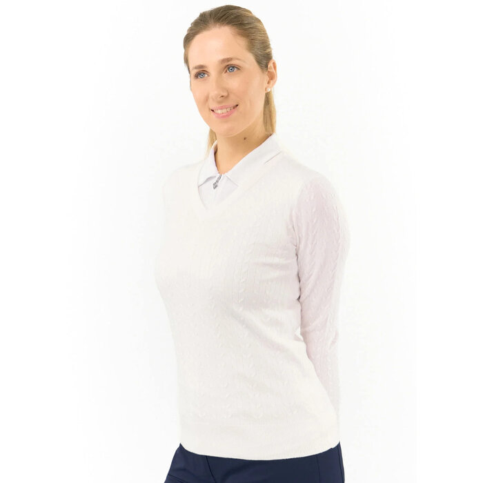 Pure Golf Jersey Pure Golf Suzie Summerweight - Blanco
