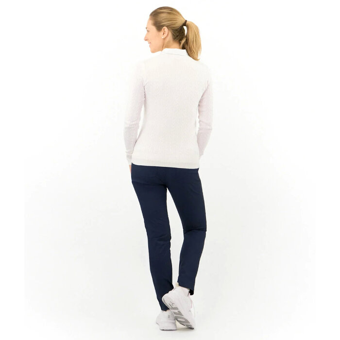 Pure Golf Pure Golf Suzie Pull Léger d'Été - Blanc