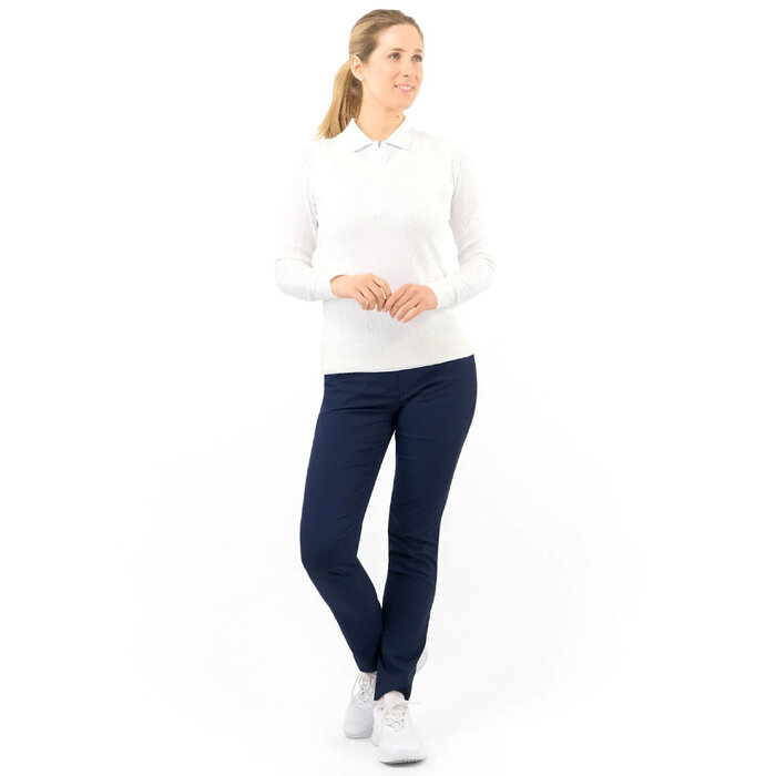 Pure Golf Pure Golf Suzie Pull Léger d'Été - Blanc