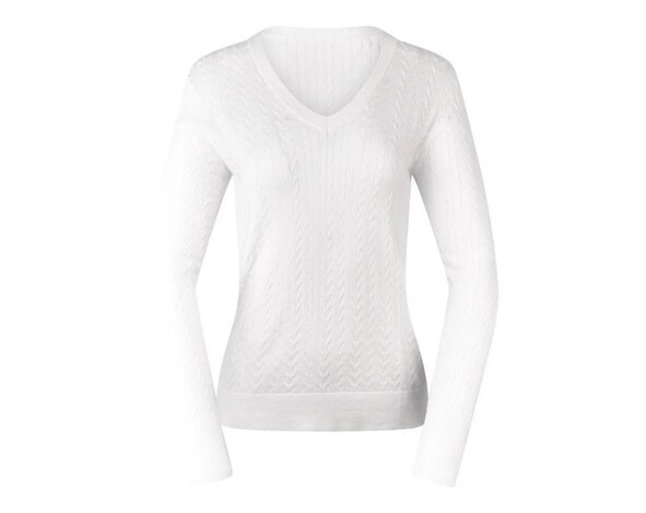 Pure Golf Pure Golf Suzie Pull Léger d'Été - Blanc