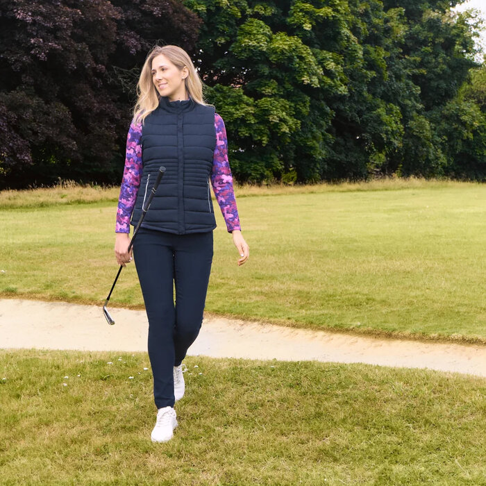 Pure Golf Pure Golf Eve Chaleco Reversible - Autumn Aquarelle