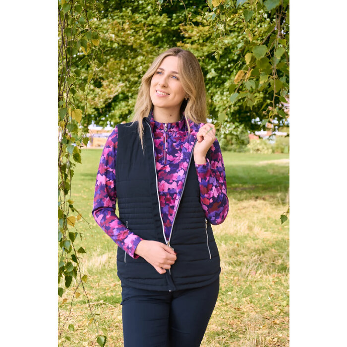 Pure Golf Pure Golf Eve Omkeerbaar Vest - Autumn Aquarelle