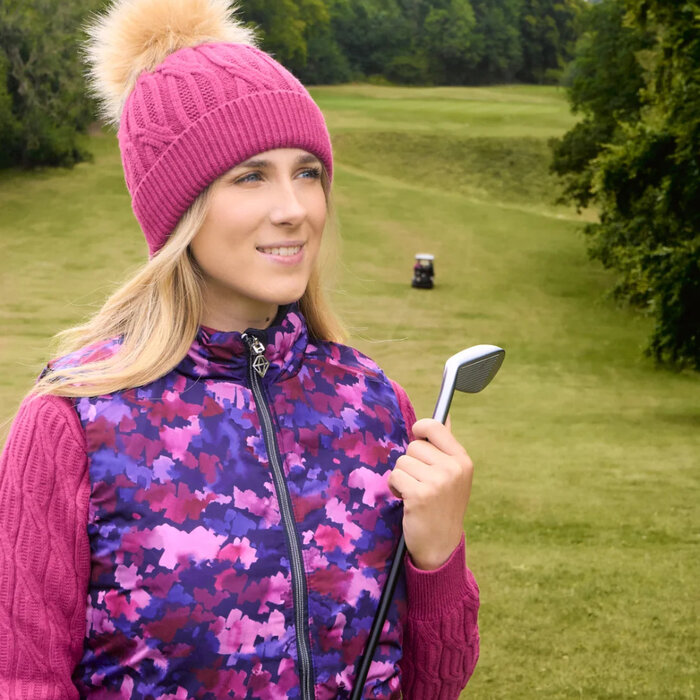 Pure Golf Pure Golf Eve Chaleco Reversible - Autumn Aquarelle