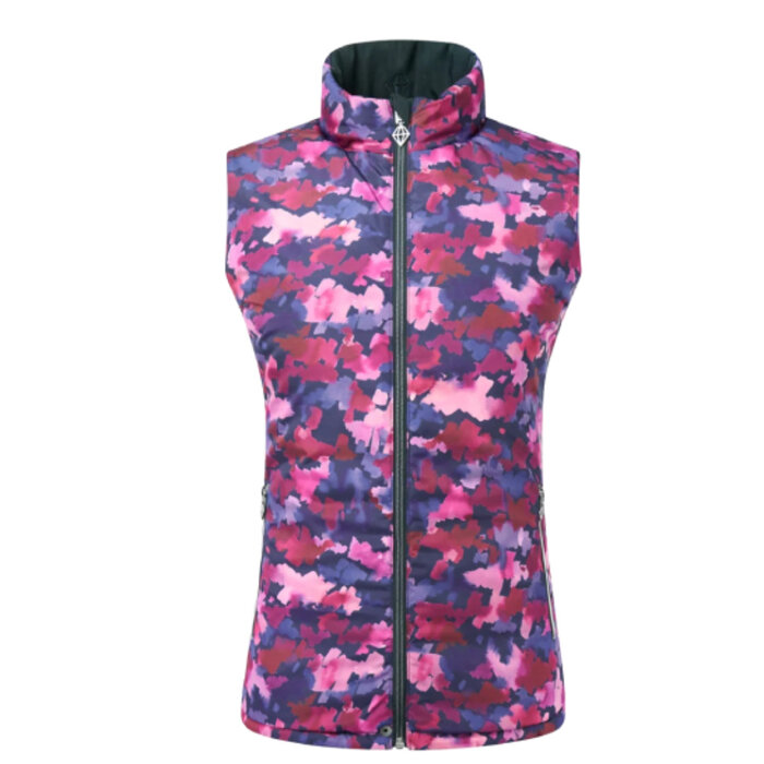 Pure Golf Pure Golf Eve Gilet Réversible - Autumn Aquarelle