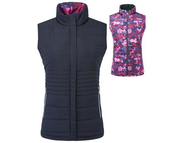 Pure Golf Pure Golf Eve Chaleco Reversible - Autumn Aquarelle